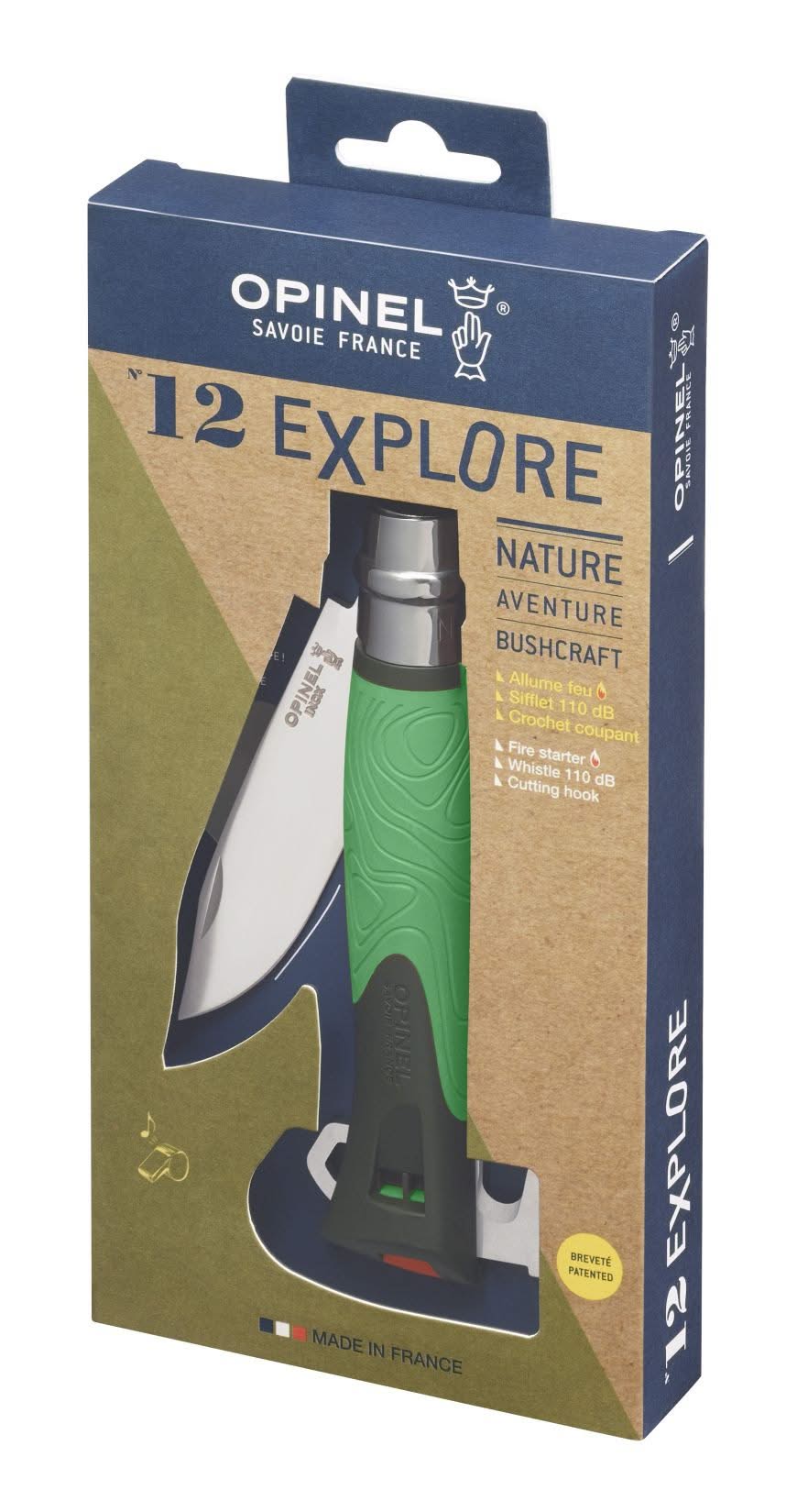 Opinel N°12 Explore Vert - 