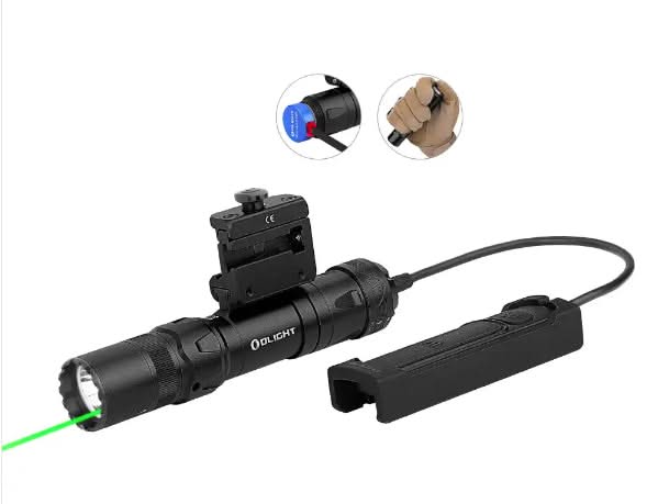 Olight Odin GL Mini - Lampe Tactique Militaire 1913 Laser - 