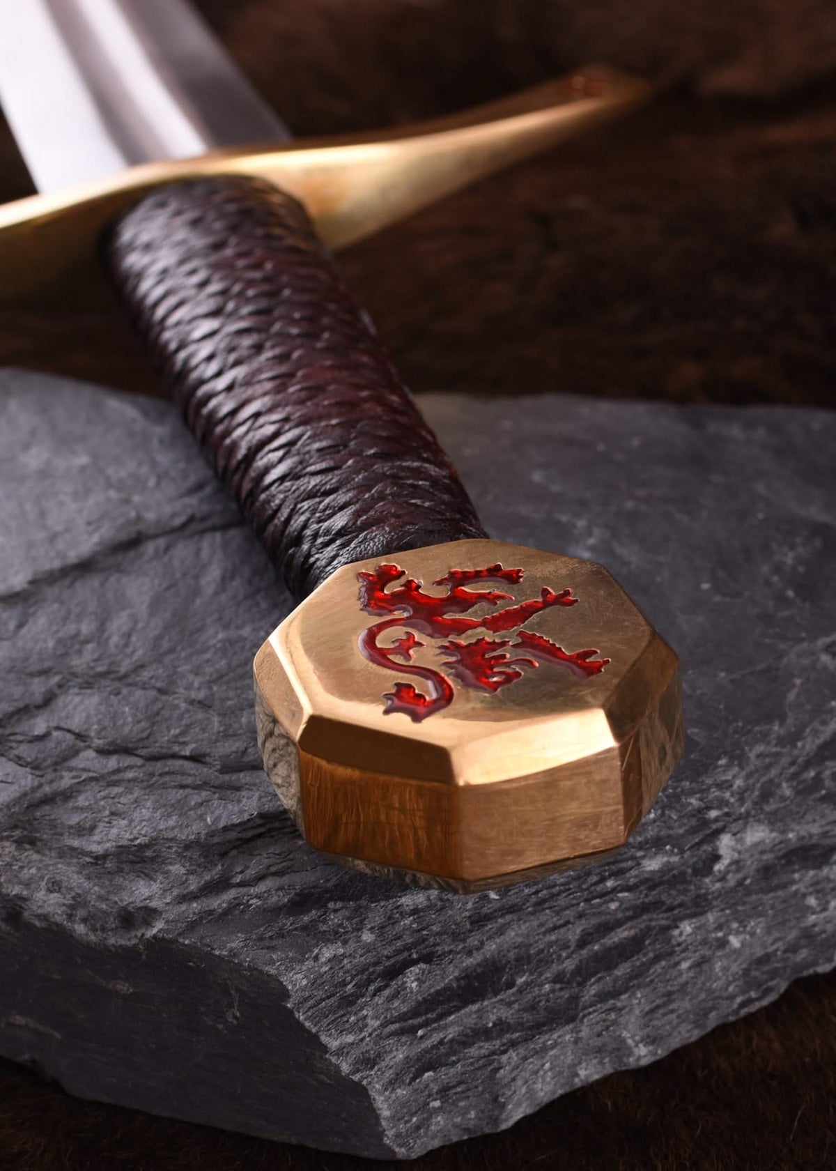 Bruce Sword, épée médiévale à une main avec fourreau - 
