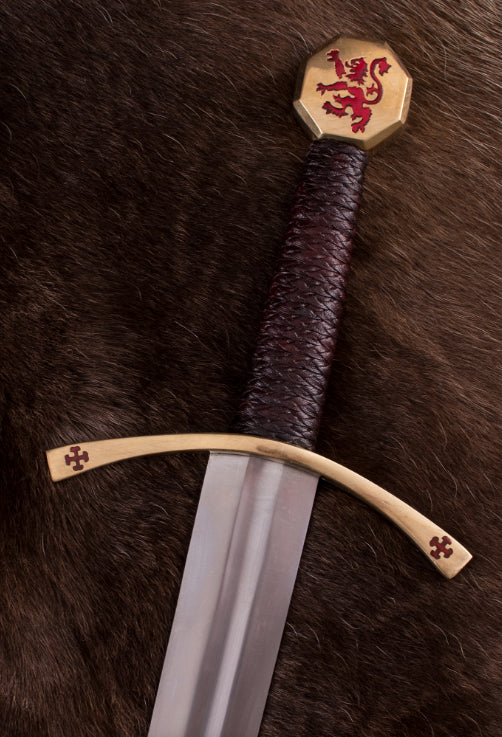 Bruce Sword, épée médiévale à une main avec fourreau - 