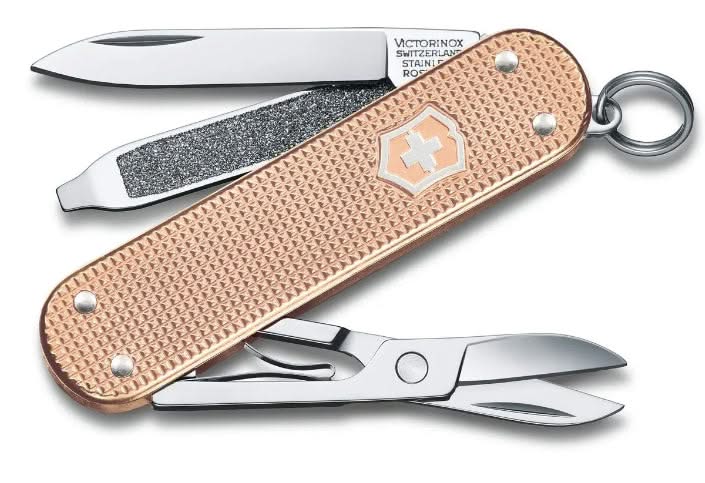Victorinox 0.6221.202G Classic Alox Colors 58 mm Fresh Peach - 