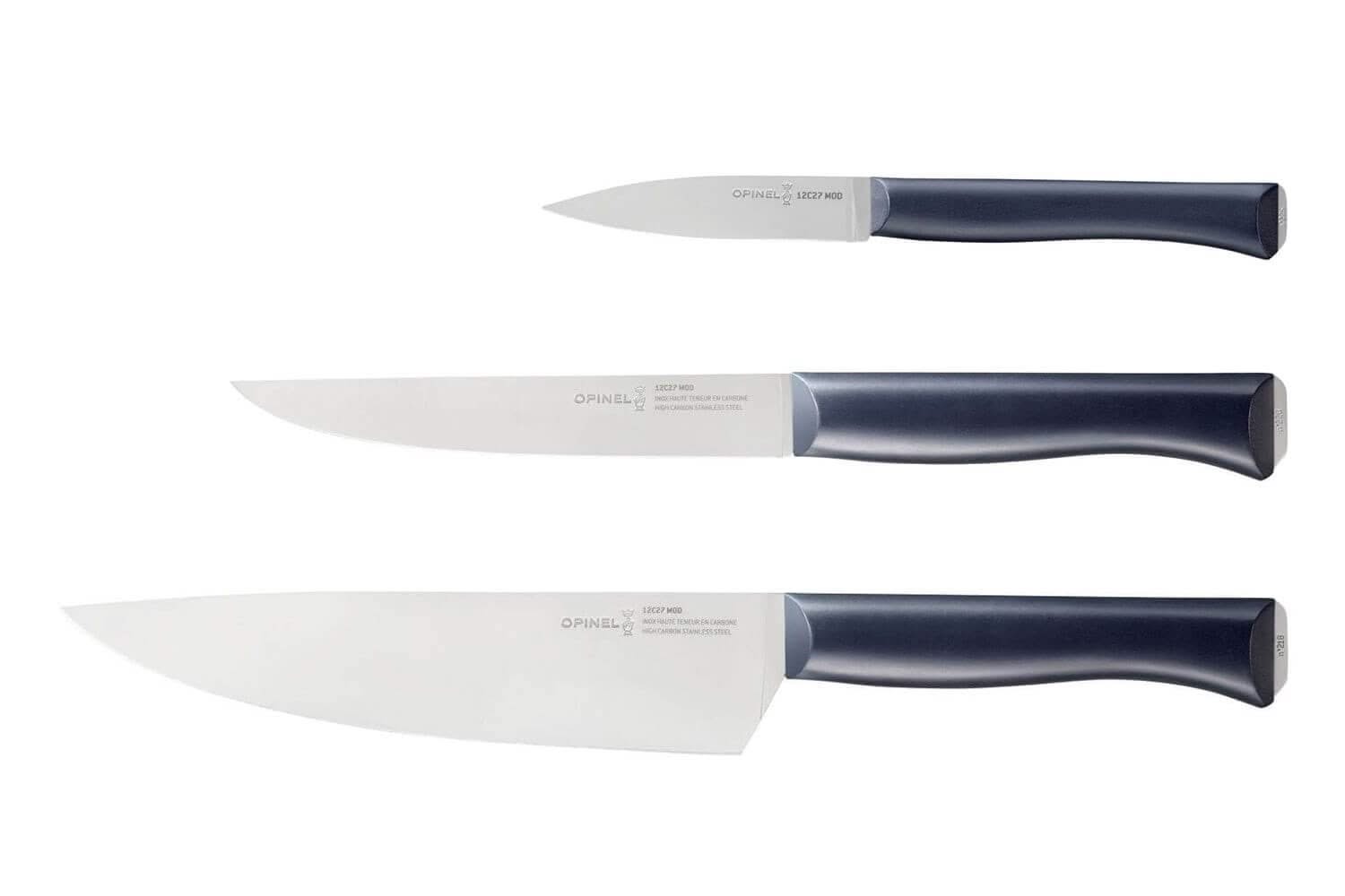 Opinel Intempora Trio Office , couteau à découper , chef - 