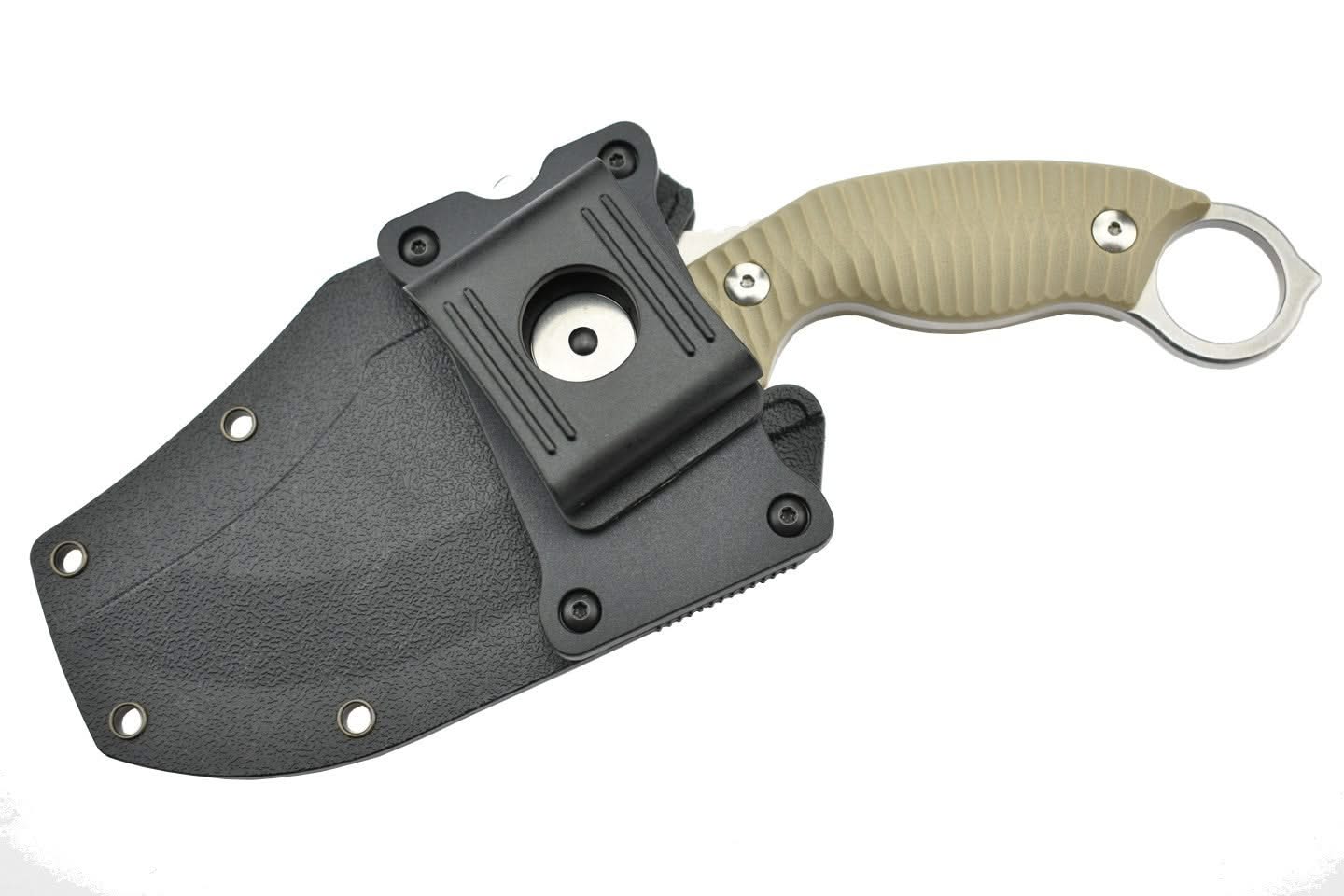 Ruike F181W Couteau Karambit acier 14C28N manche G10 - 