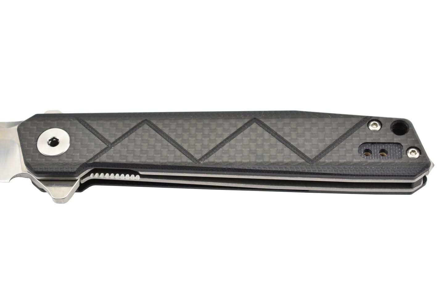Ruike P127-CB lame acier 14C28N manche G10 - 