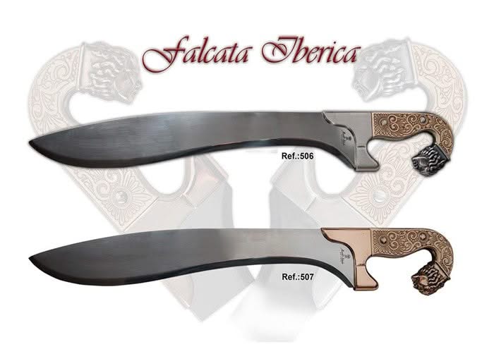 Falcata ibérique, couleur bronze, Marto - 