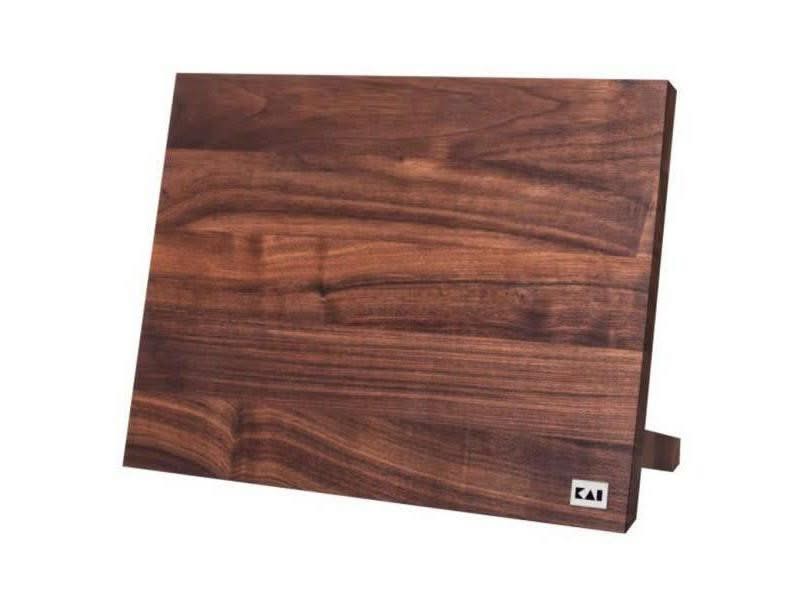 Kai DM-0806 Porte-couteaux Noyer Pour 6-8 couteaux - 