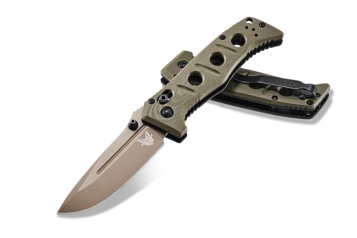 Benchmade 273FE-2 MINI ADAMAS, Terre Cerakote - 