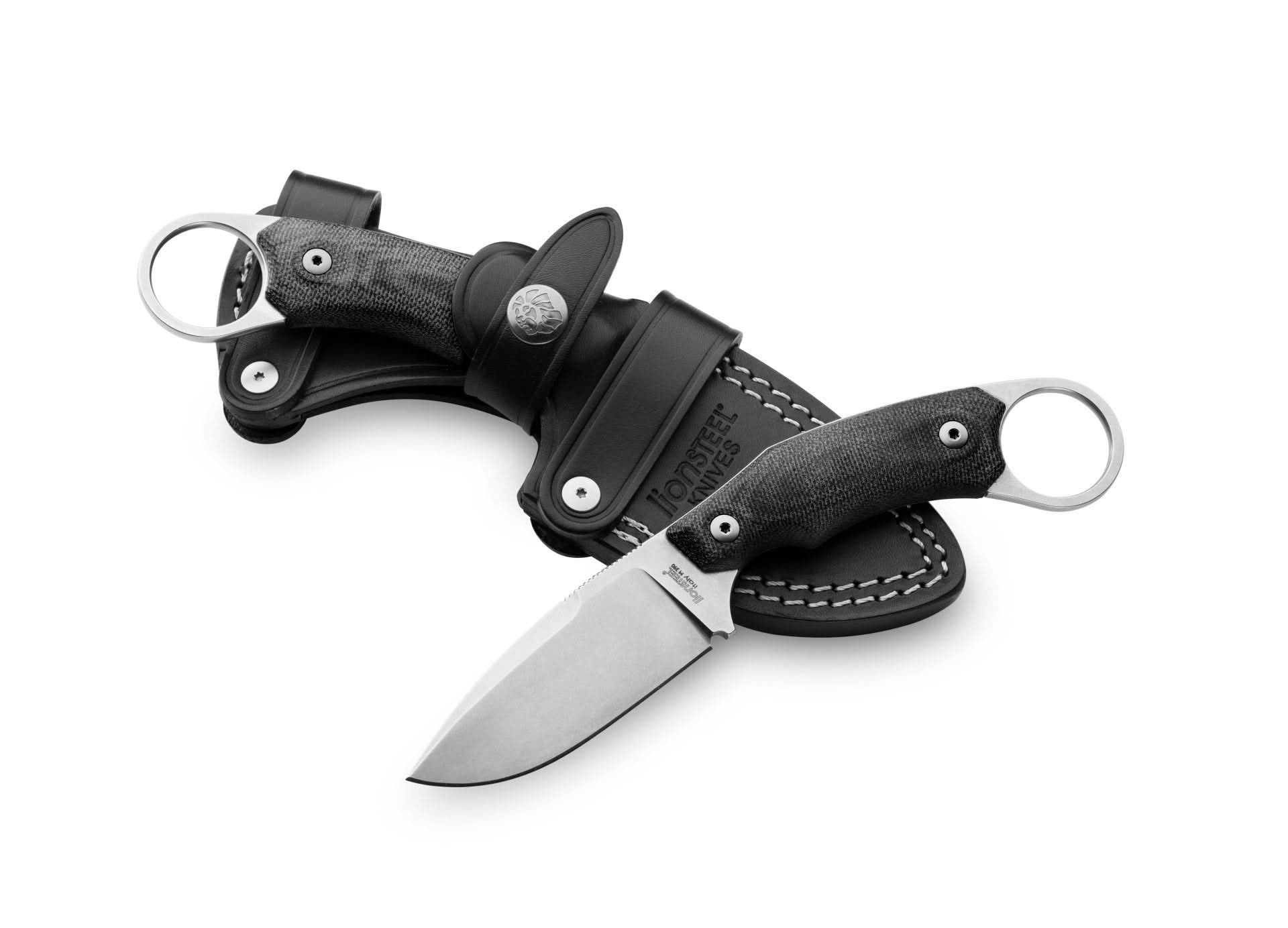 Lionsteel H2 GBK Drop M390 Drop point - 