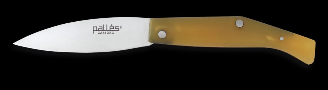 Palles , pliant lame de 8 cm en carbone - 