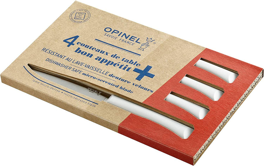 Opinel Coffret 4 couteaux de table Bon Appétit+ - 