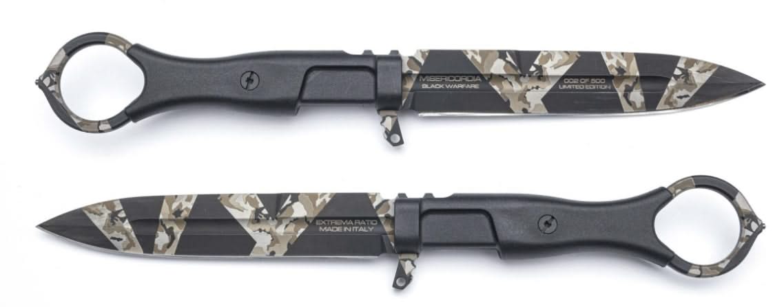 Extrema Ratio Misericordia Black Warfare Edition limitée - 