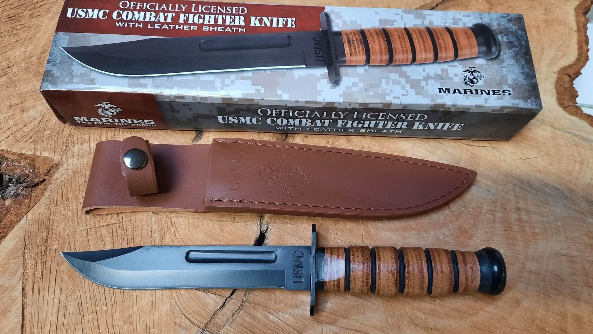United Cutlery UC3092 USMC Marines Combat Fighting Bowie - 