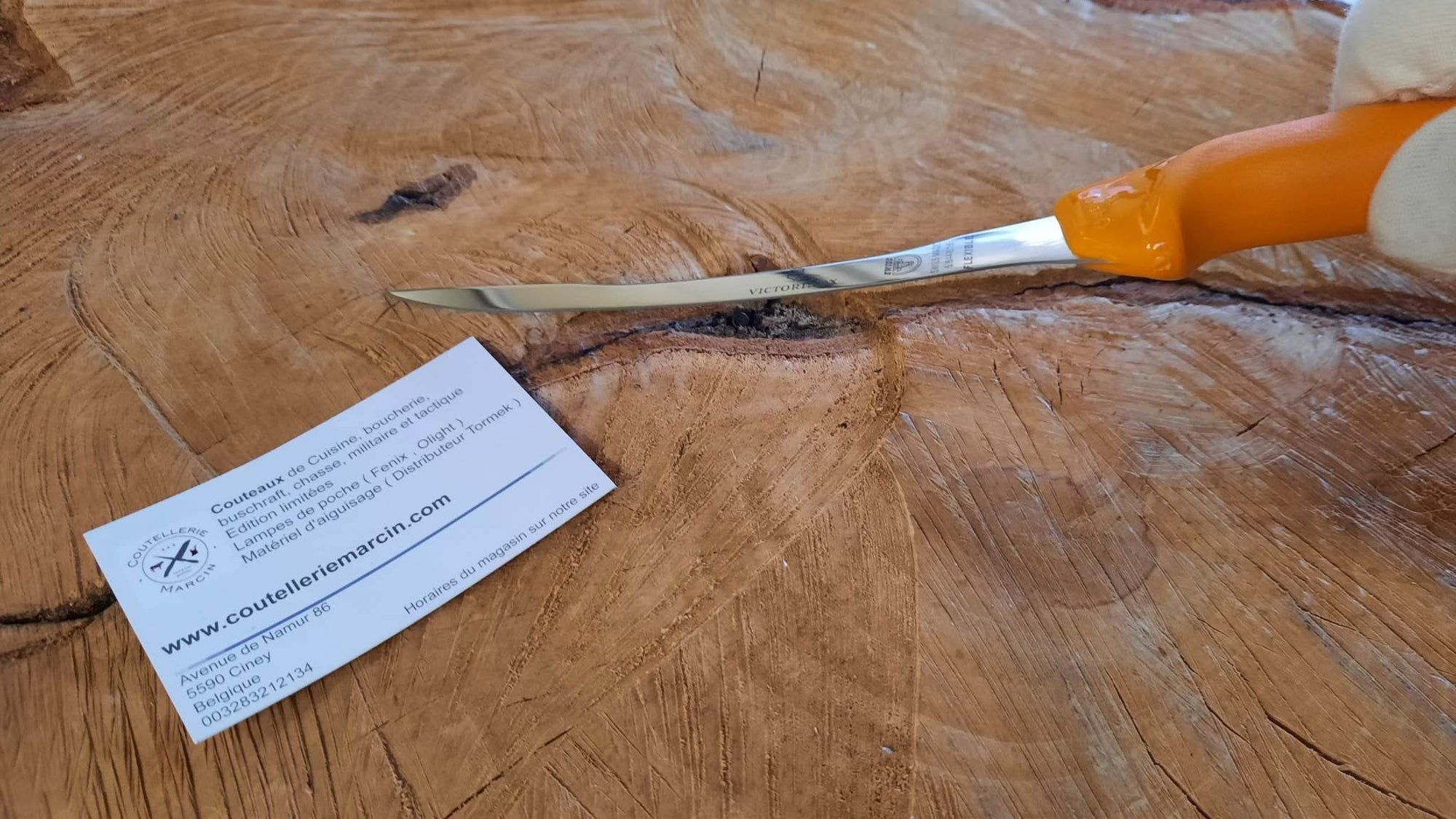 Victorinox Swibo 5.8448.16 professionelles Filetiermesser in Gesamtansicht