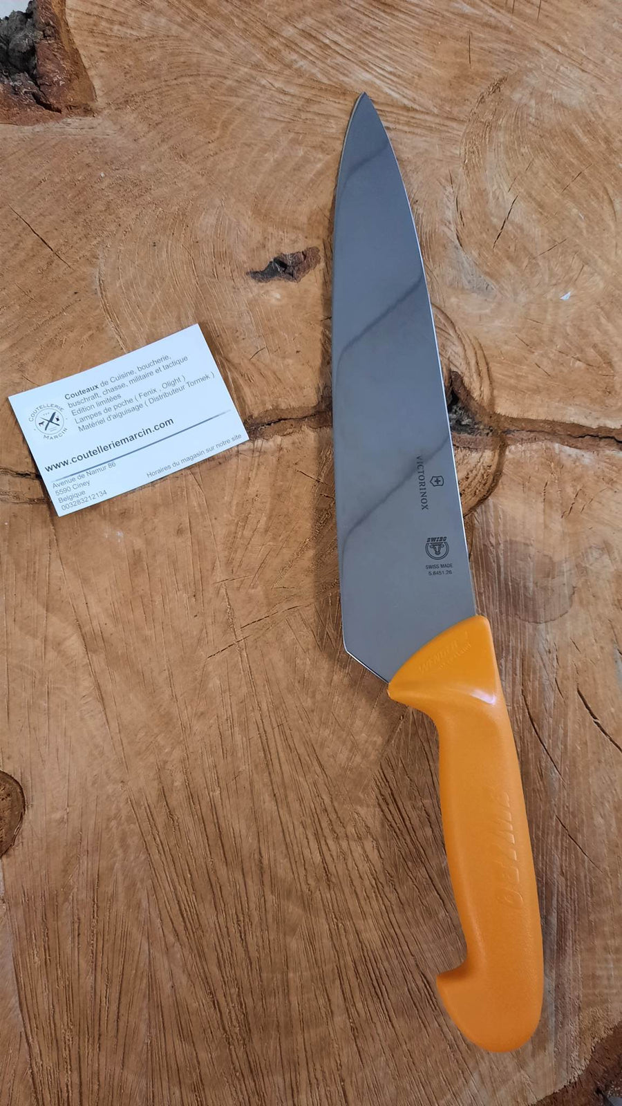 Victorinox Swibo 5.8451.26 Couteau rigide à découper 26 cm - 