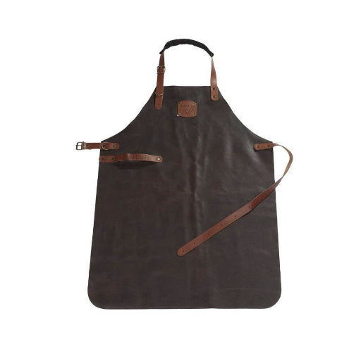 Sabatier , Tablier Cuir couleur chocolat - 