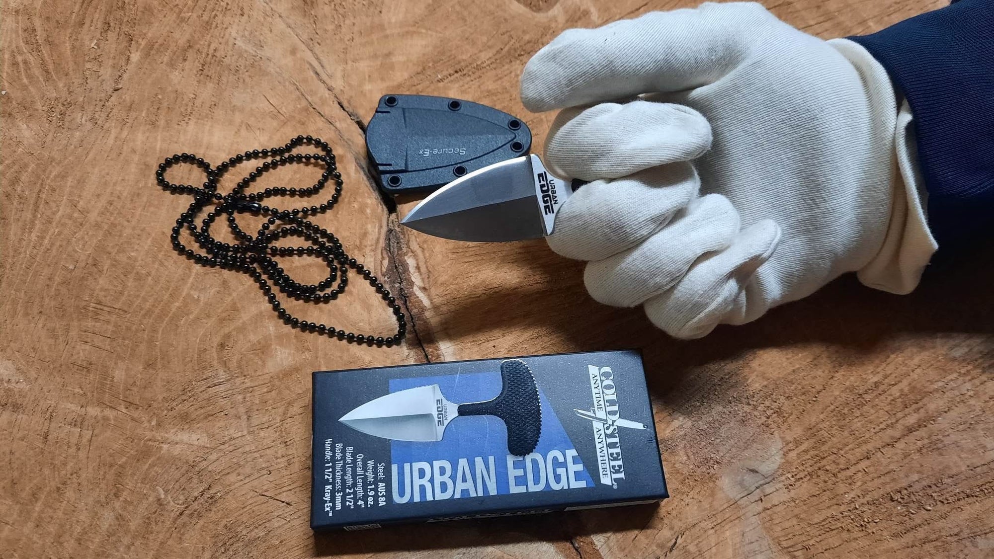 Poignard de paume Cold Steel 43XL Urban Edge