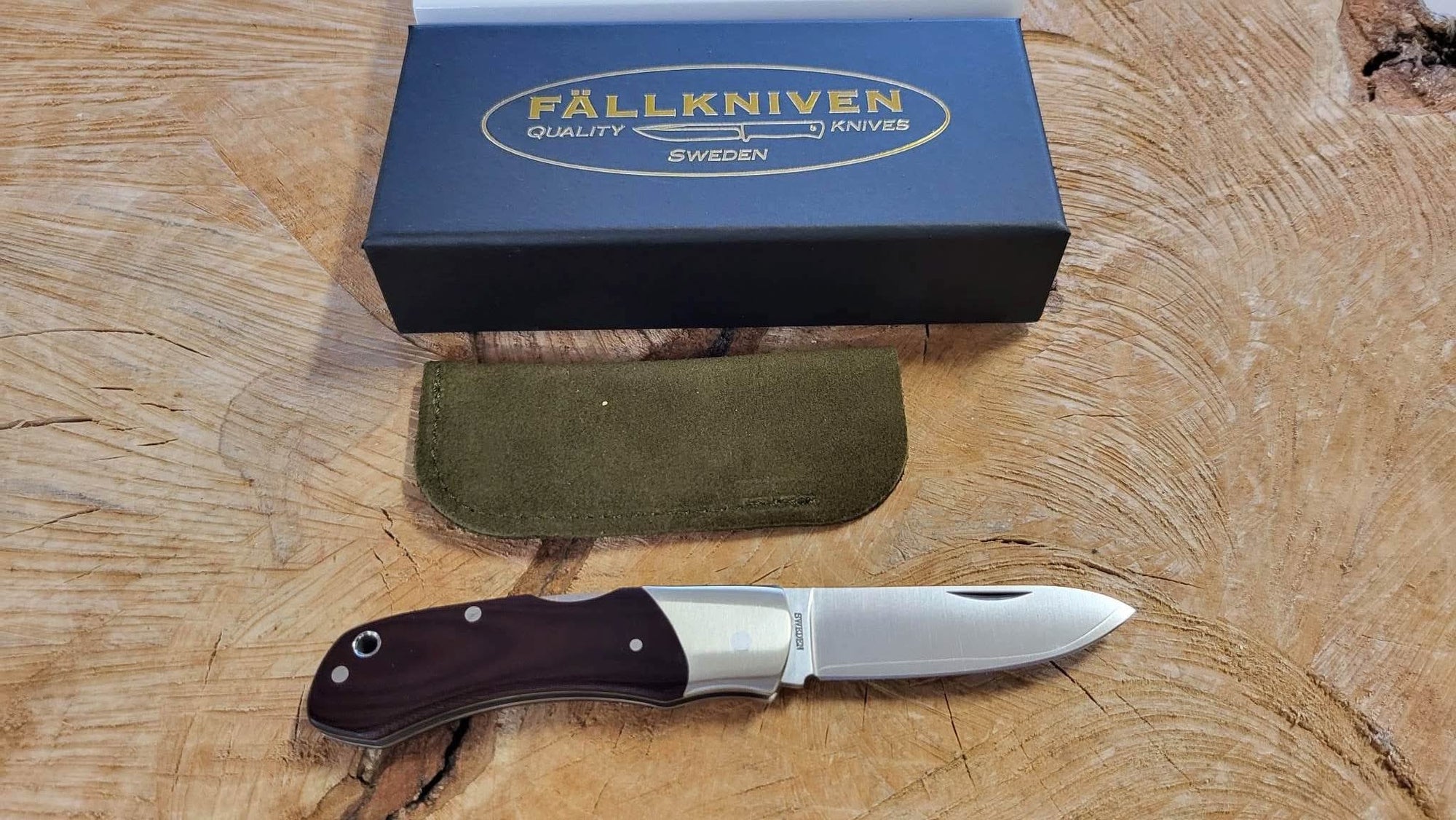 Fallkniven FH9s - Maroon Micarta - 