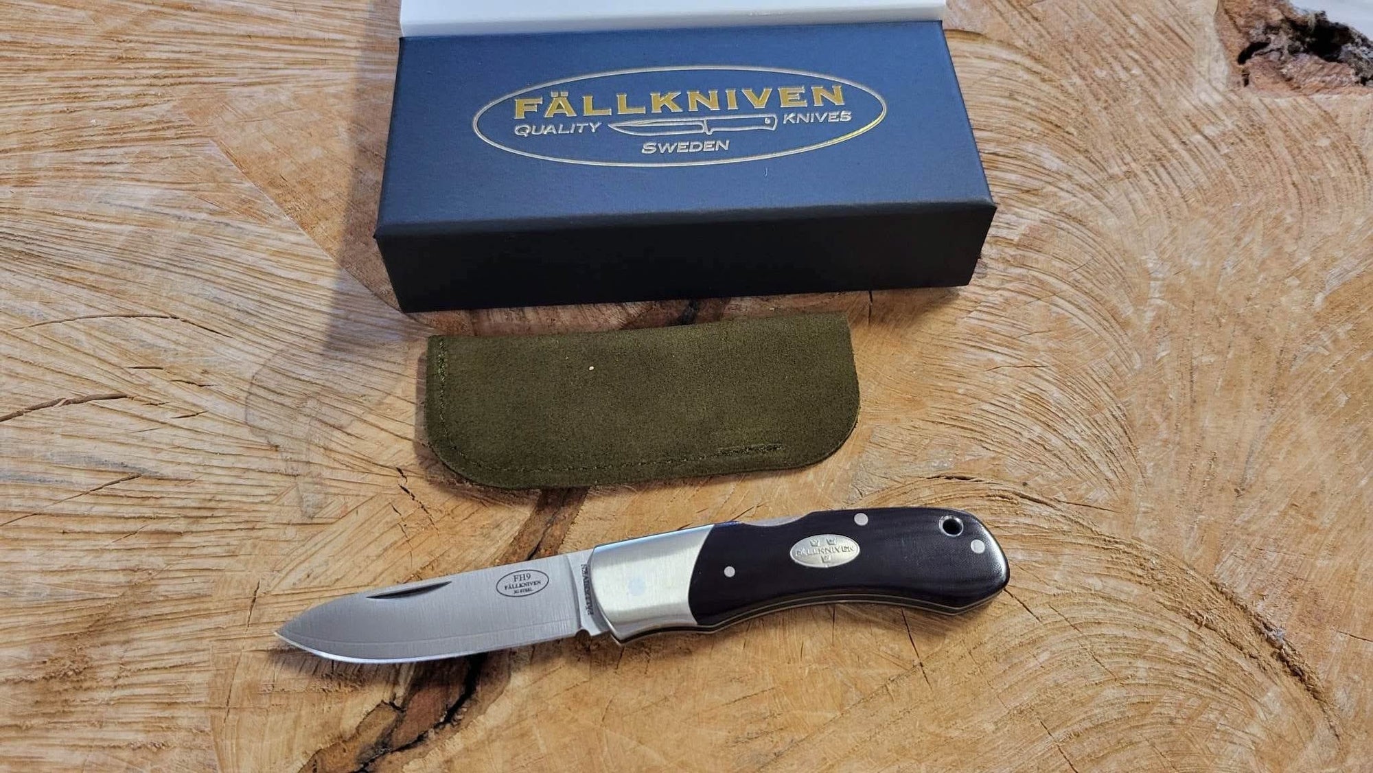 Fallkniven FH9s - Maroon Micarta - 