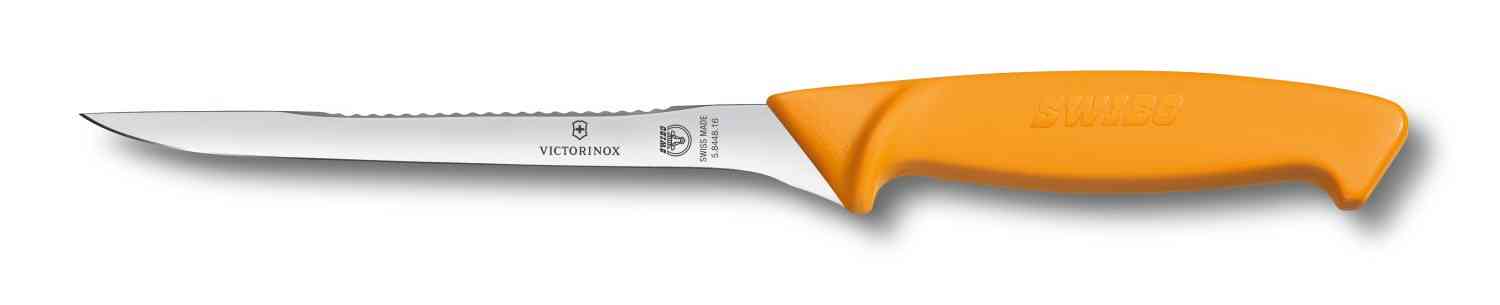 Victorinox Swibo 5.8448.16 Filetiermesser mit flexibler 16-cm-Klinge