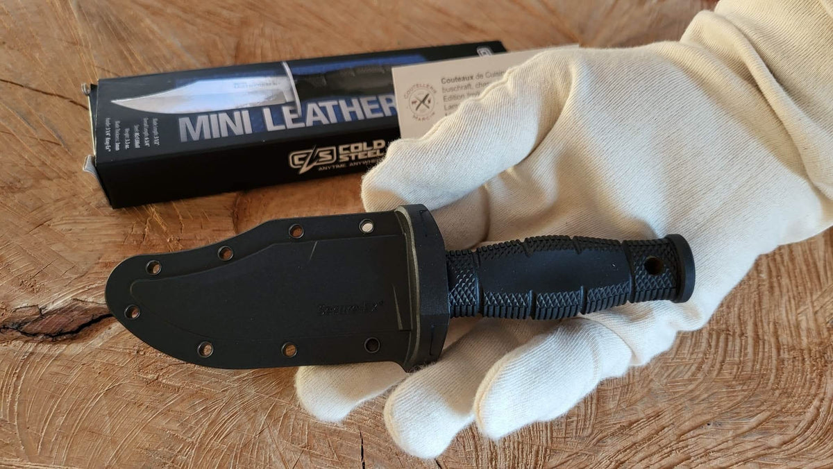 Cold Steel 39LSAB Mini Leatherneck Clip Point - 