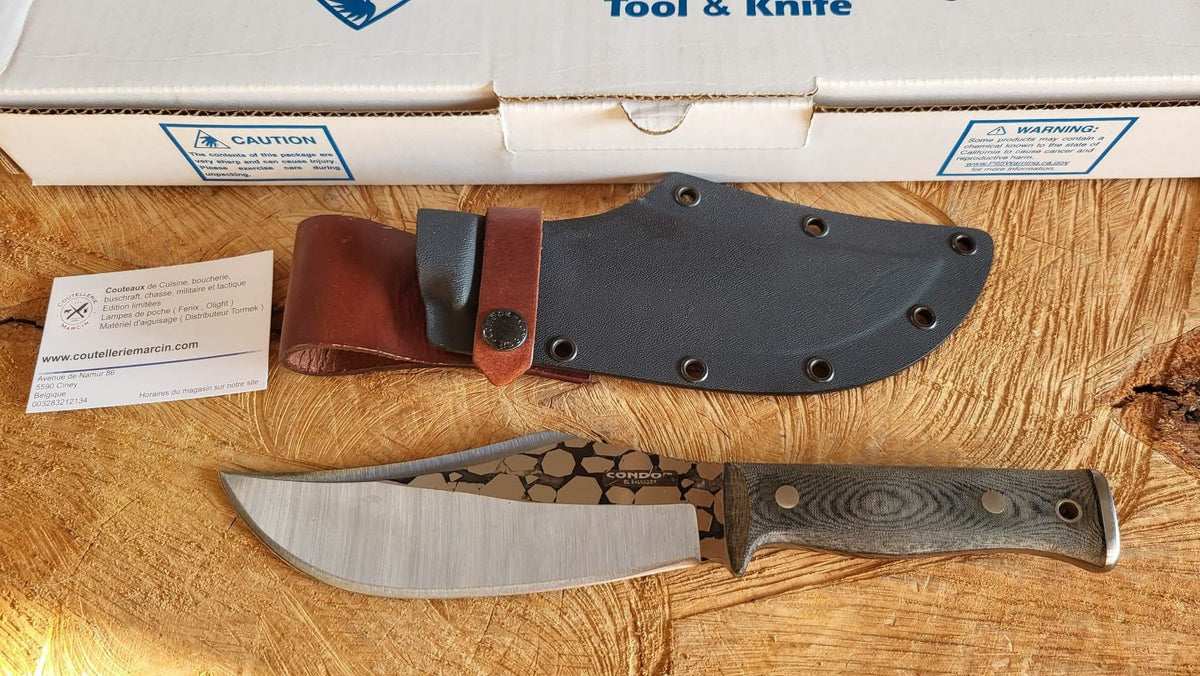 Condor Gryphus Bowie, survie , bushcraft - 