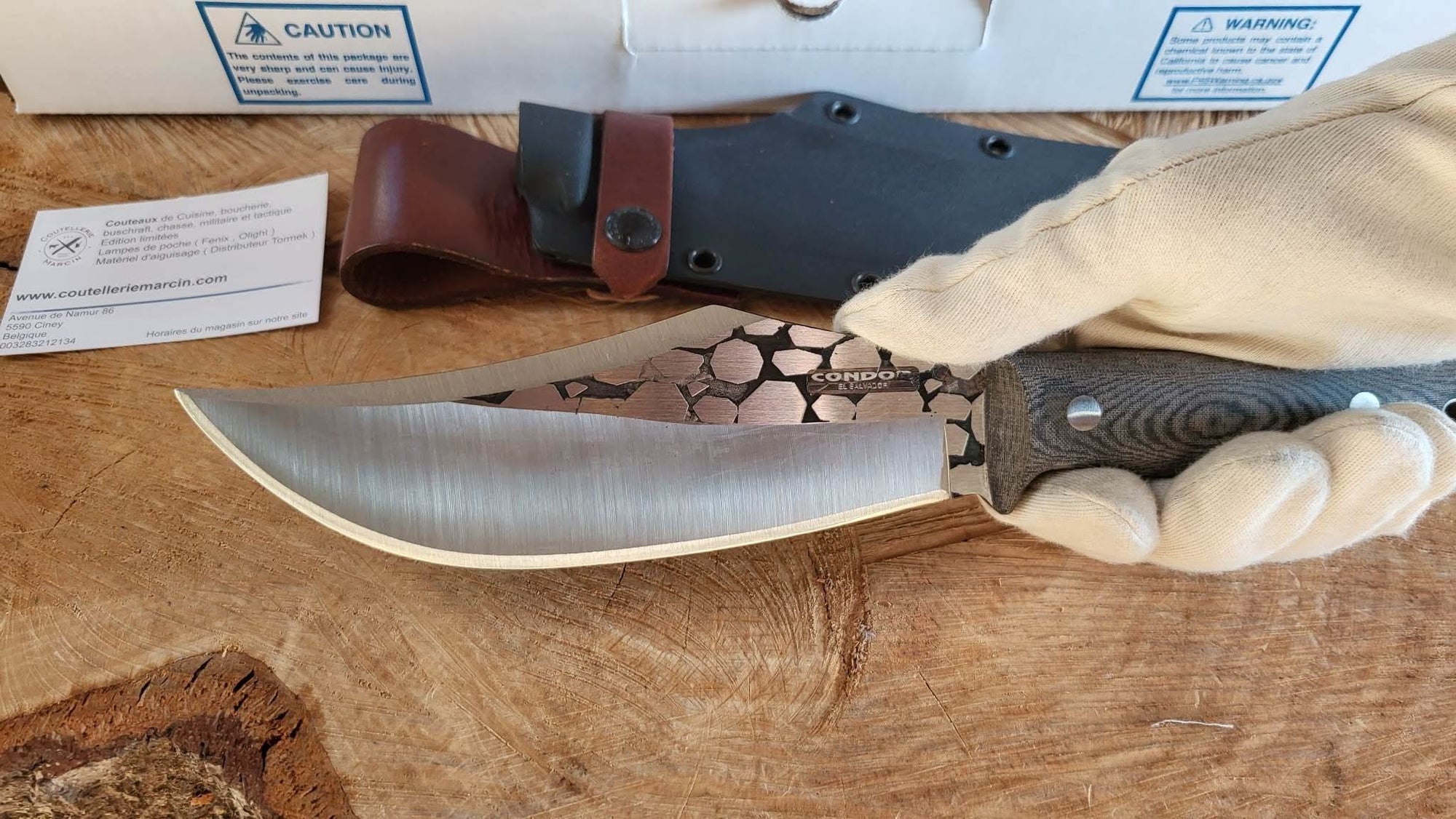 Condor Gryphus Bowie, survie , bushcraft - 