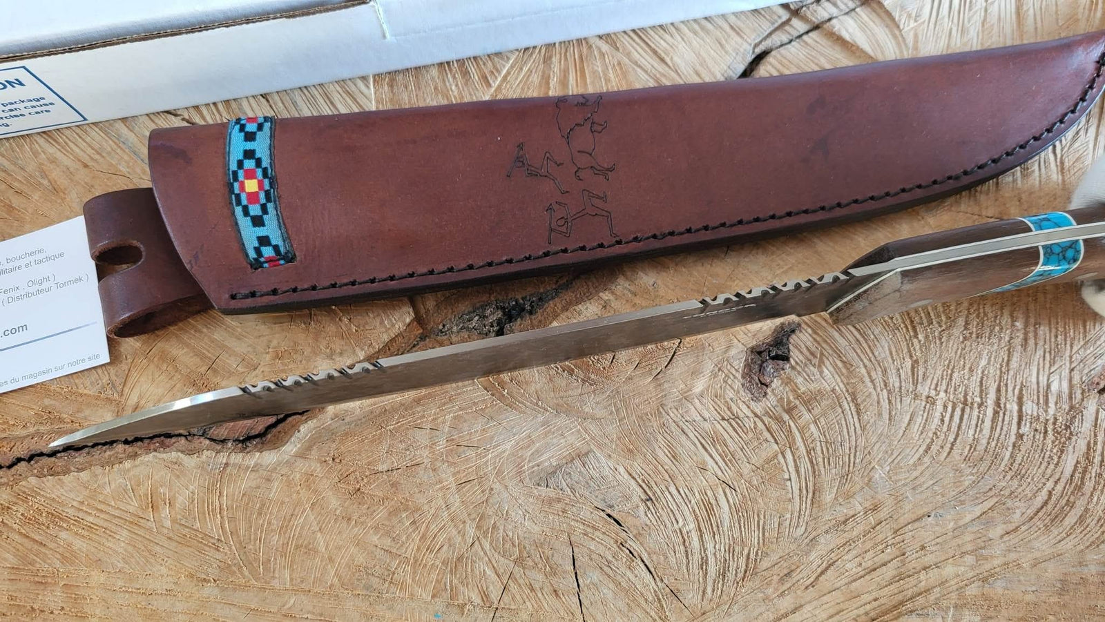 Condor 62731 Blue River Machete avec étui en cuir – Coutellerie Marcin