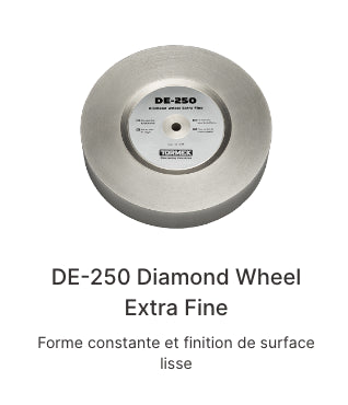 Tormek DE-250 Meule Diamant 250 X 50 MM Extra fin pour T8 et T7 - 
