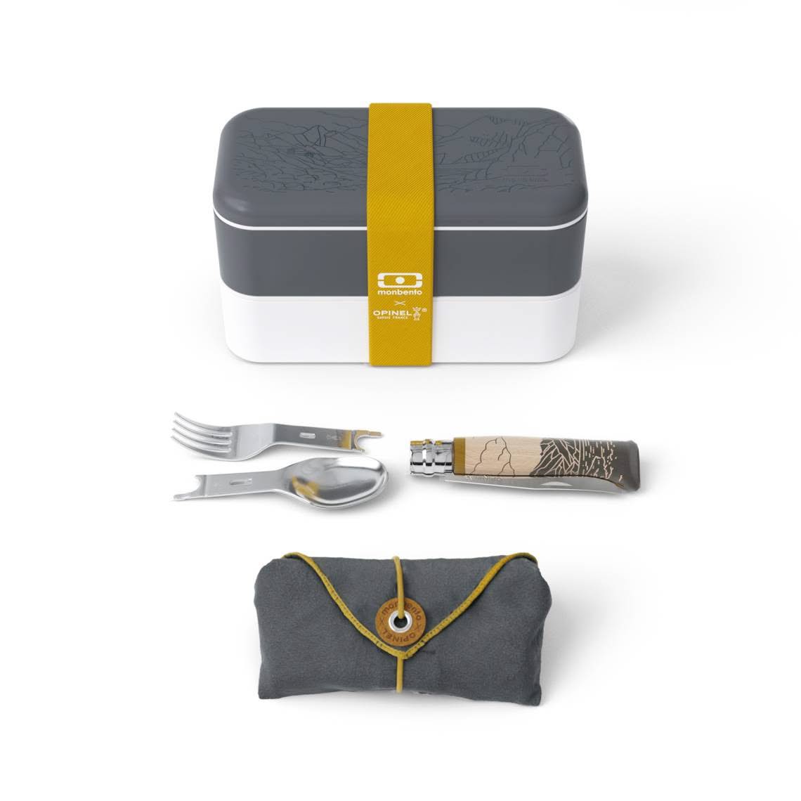 Opinel On the go Lunch kit, Monbeto x , Limited Edition - 