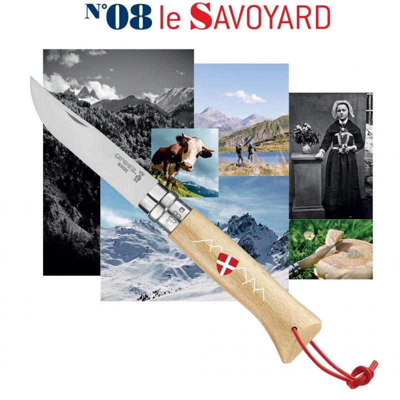 Opinel N°08 Le Savoyard – couteau pliant fabriqué en France