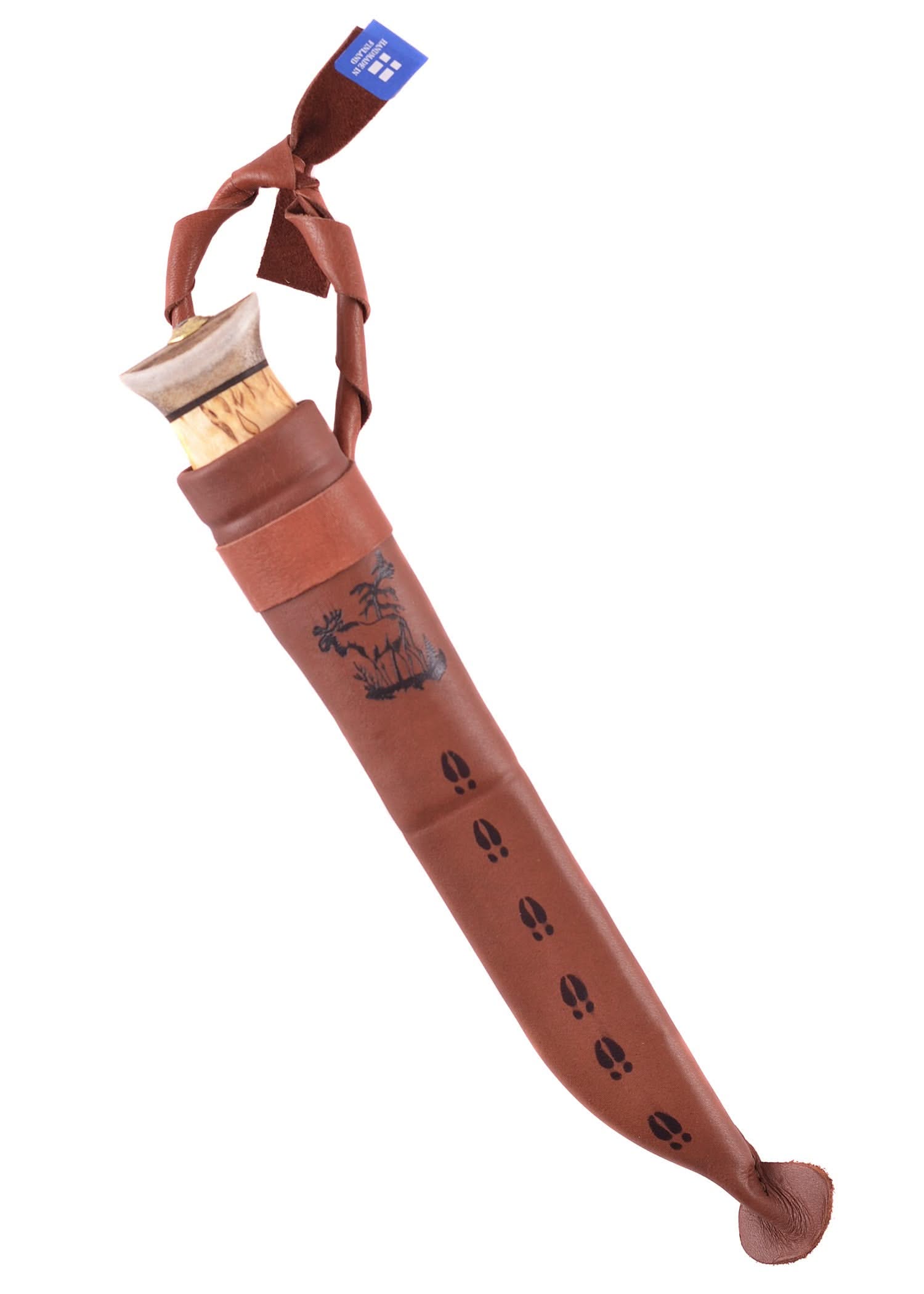 Wood Jewel Jagdmesser Vuolupuukko sarvihatulla  23VS95 - 