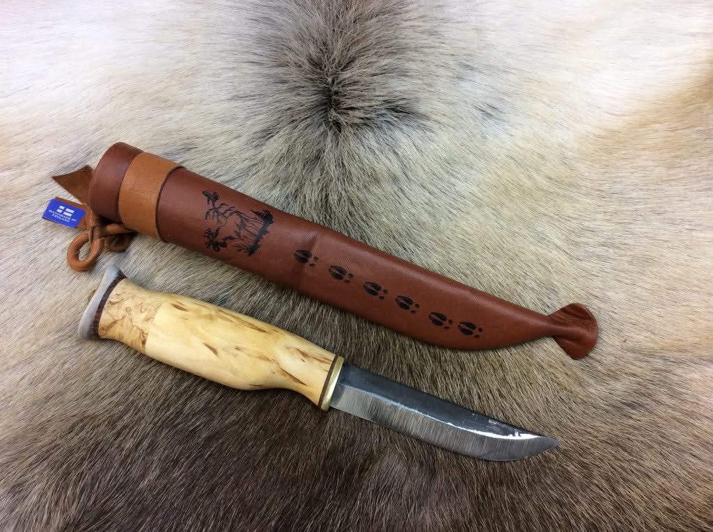 Wood Jewel Jagdmesser Vuolupuukko sarvihatulla  23VS95 - 