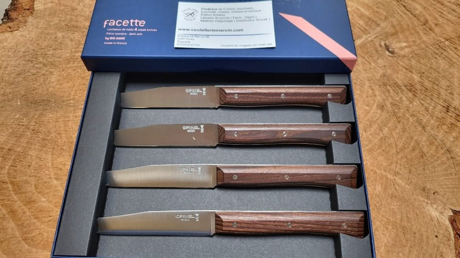 Opinel Set de 4 couteaux de table , Facette - 