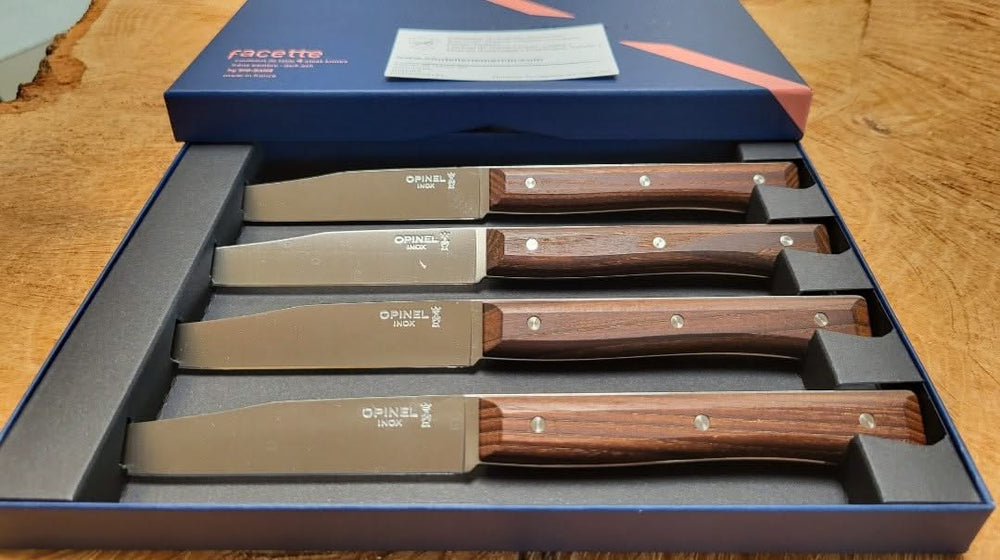 Opinel Set de 4 couteaux de table , Facette - 