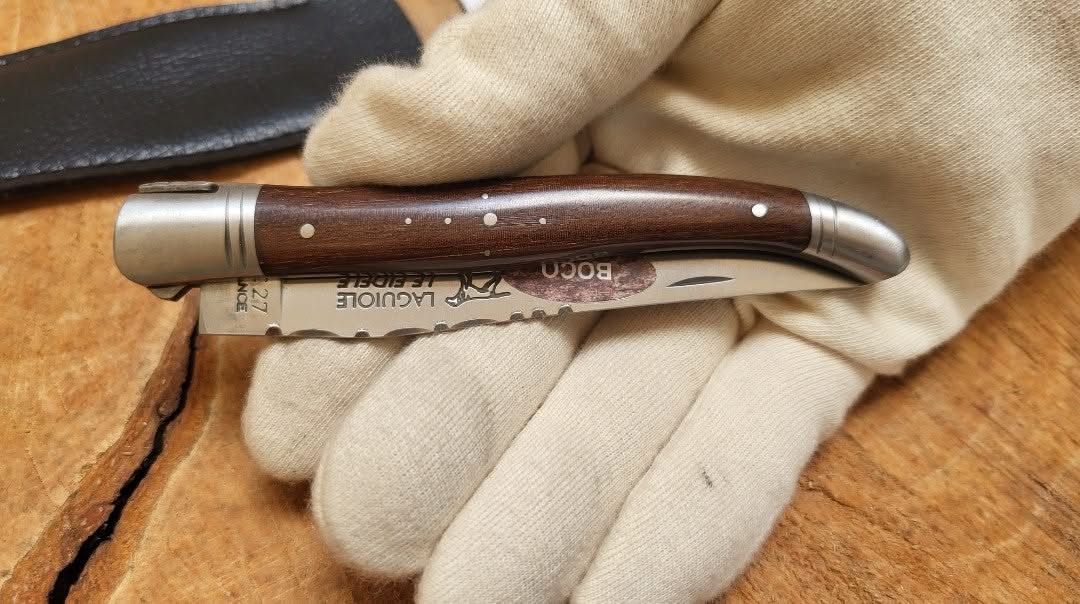 Laguiole Le Fidèle 2 mitres Inox Edition limitée Bois Boco - 