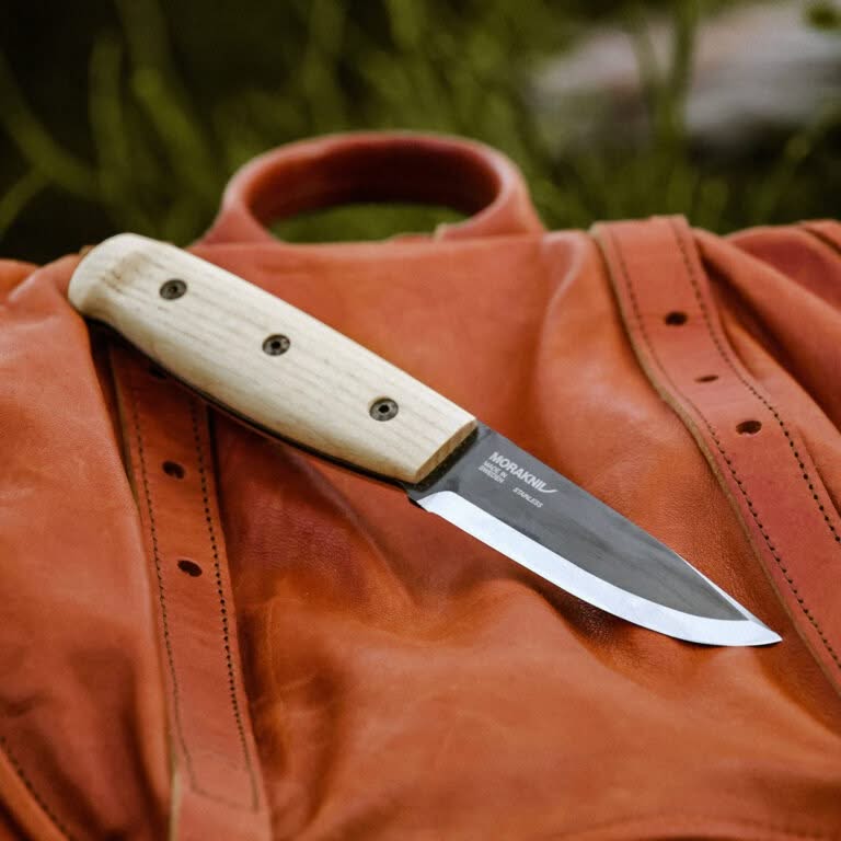 Mora Finn 14084 Wit BlackBlade™ (S) Ash Wood - 
