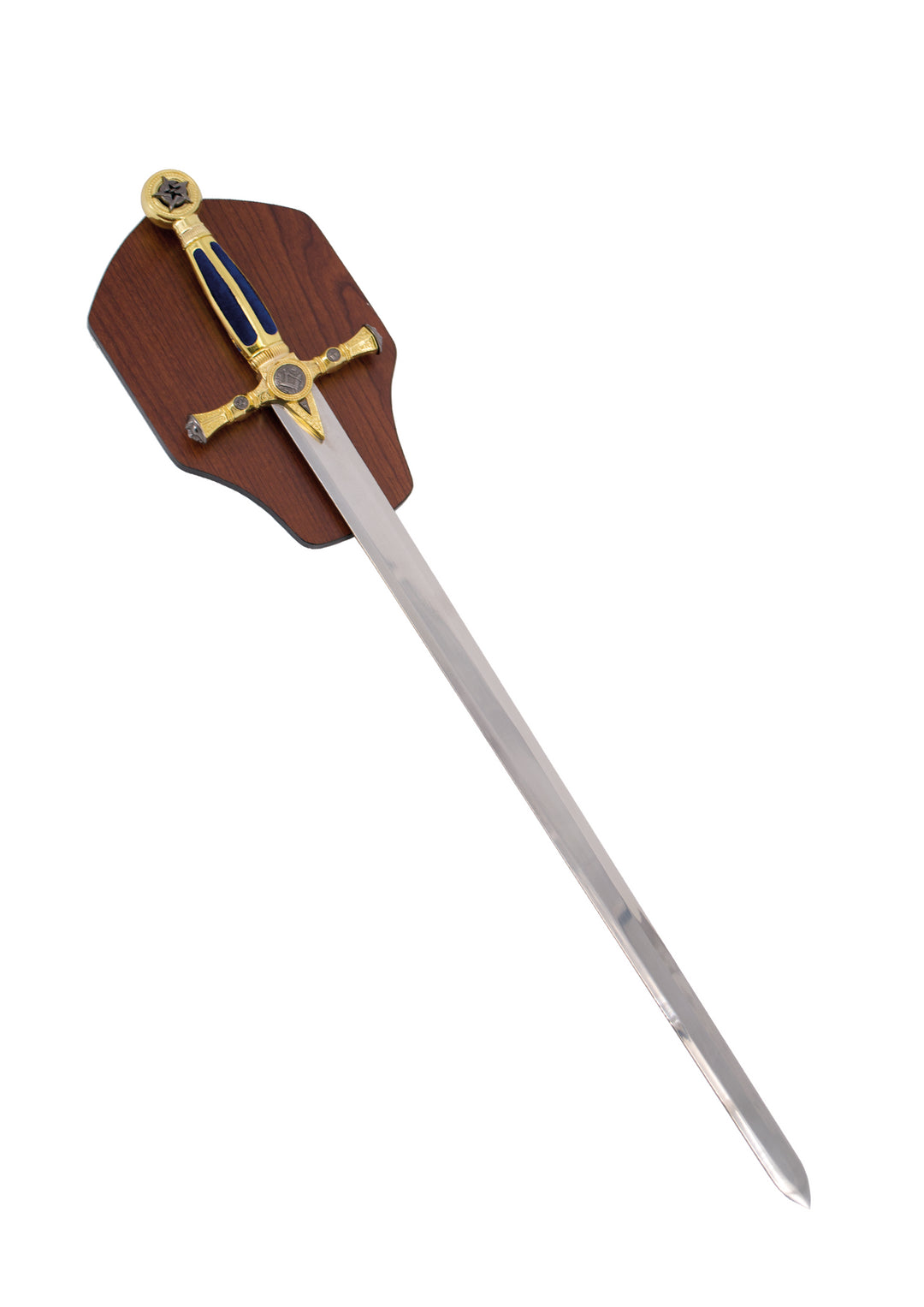 Épée 14023A Modèle d’épée maçonnique. Avec support - 