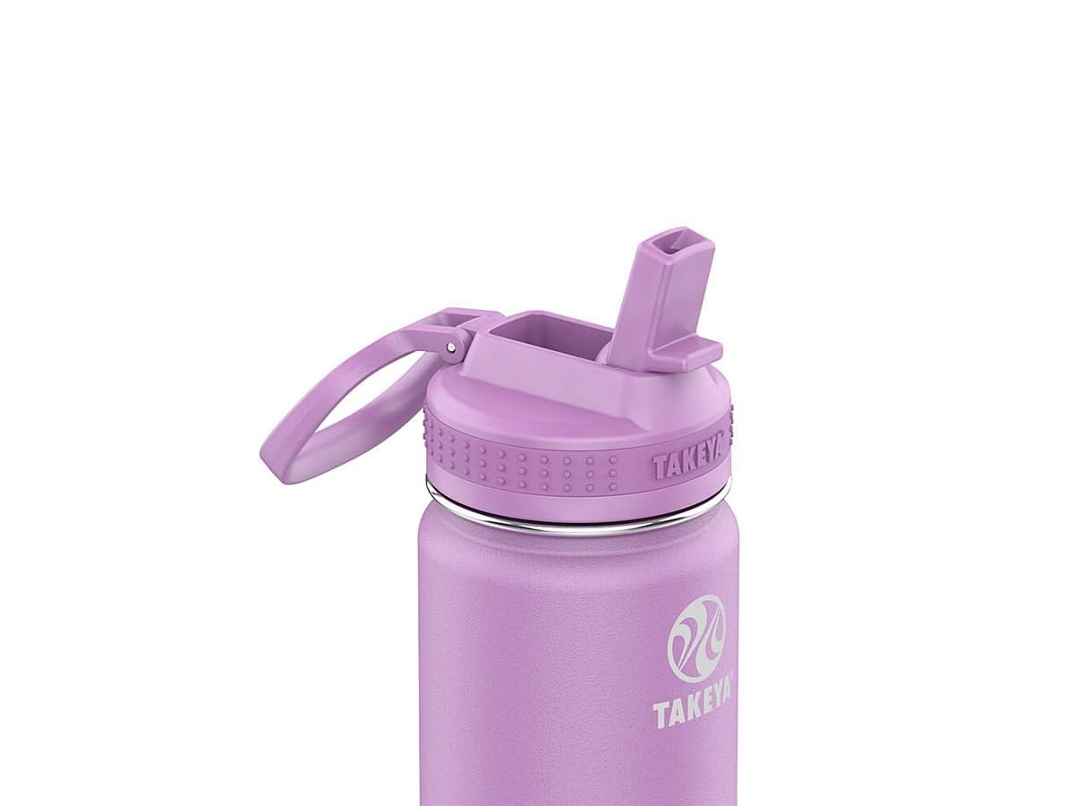 Takeya Actives Lilac 51202 – bouteille 530 ml avec paille intégrée