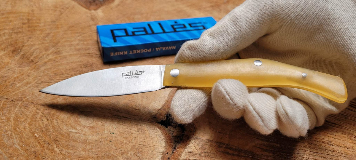 Palles , pliant lame de 9 cm en carbone - 