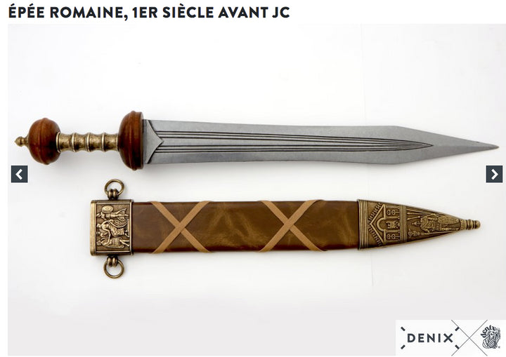 Denix Épée de gladiateur, période romaine, 1er siècle après JC - 