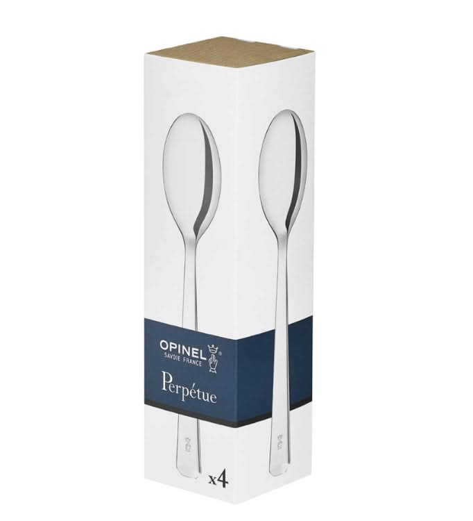 Opinel Perpétue – coffret de 4 cuillères de table inox