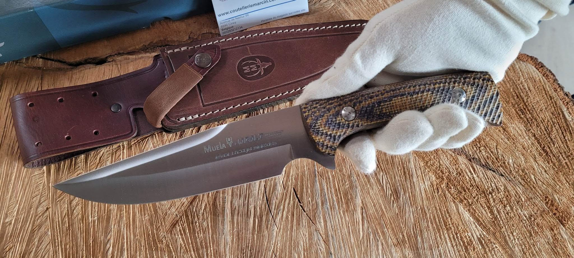 Muela Jabali Micarta 17G - 