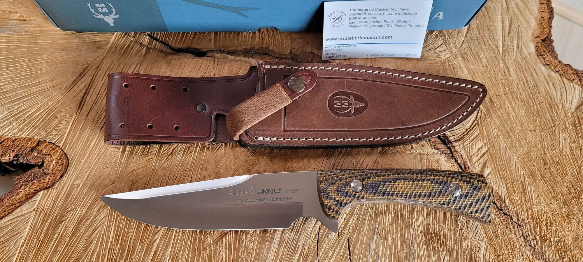 Muela Jabali Micarta 17G - 