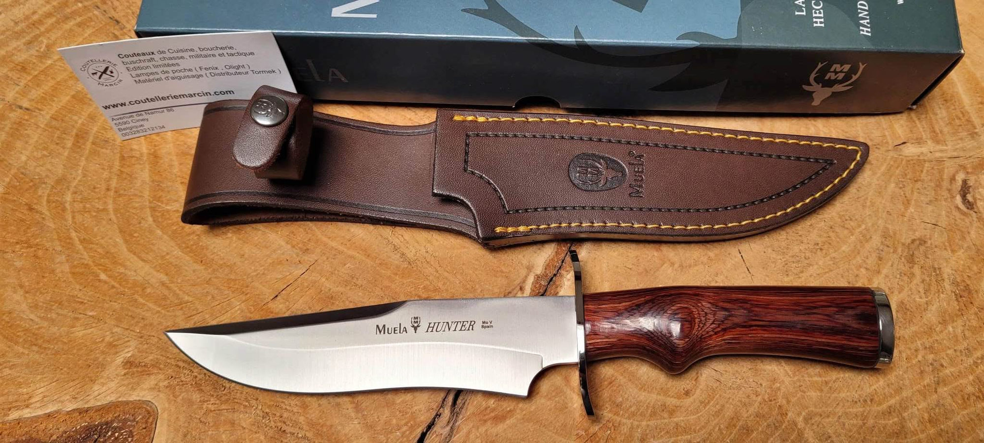 Muela Hunter 17R Couteau de chasse - 