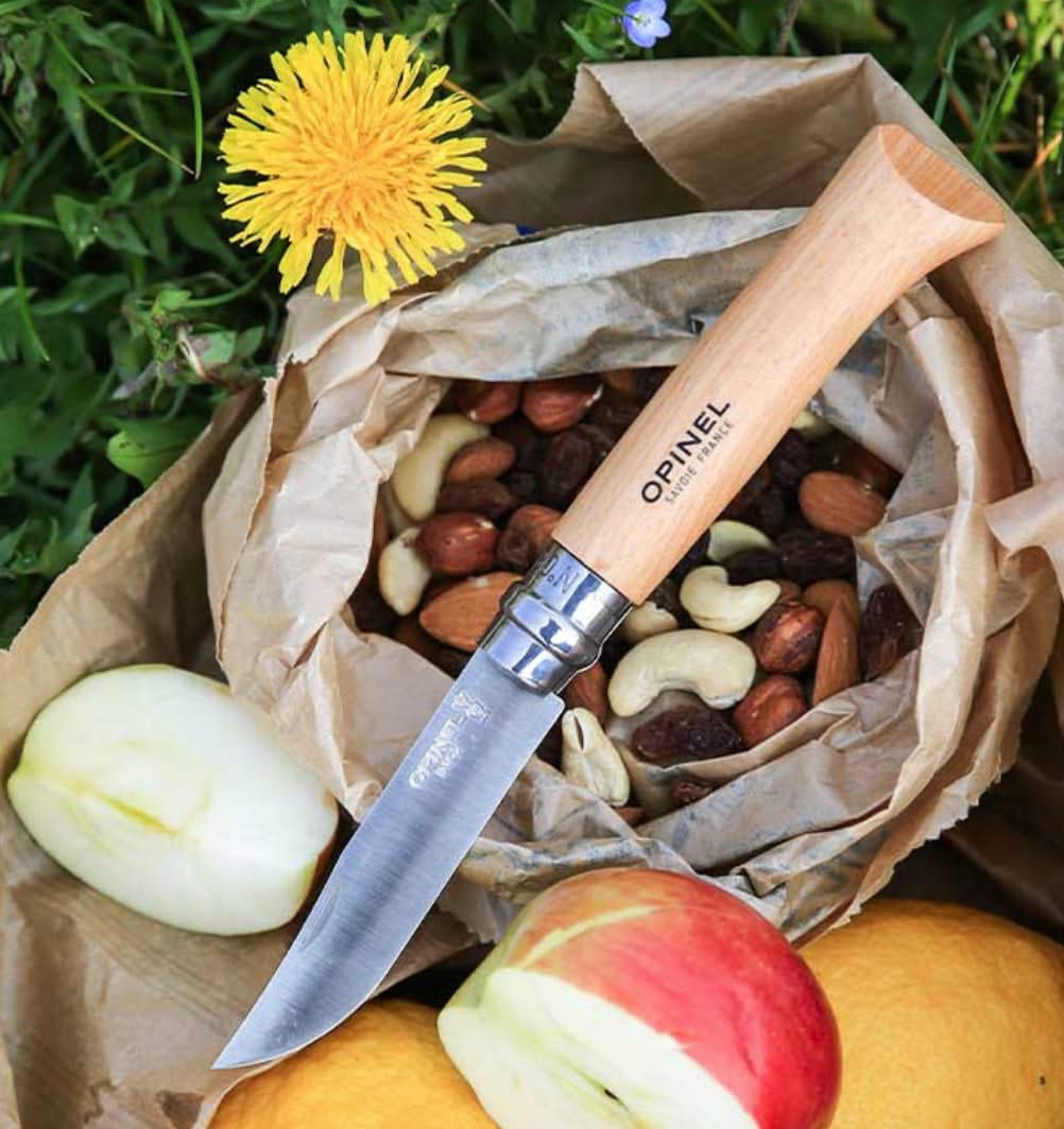 Opinel N°08 Inox – couteau pliant, lame 8,5 cm – Coutellerie Marcin