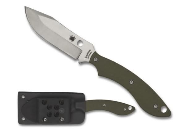 Spyderco FB49GPOD Stok Bowie, OD Green G-10 - 