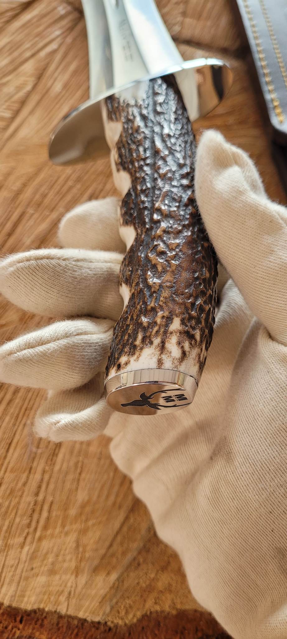 Muela BW24A Dague bois de cerf , lame de 24 cm - 