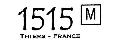 Couteau 1515 Mouflon 12 cm Thiers France - 