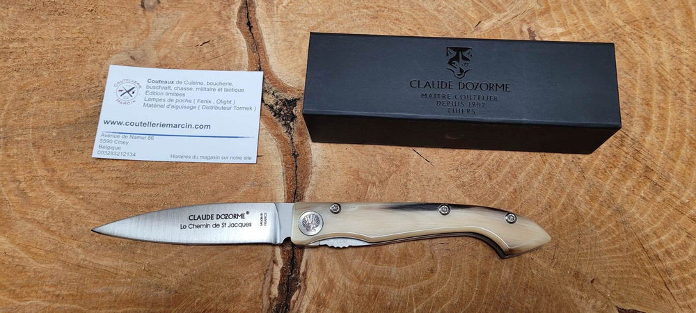 Claude Dozorme Chemin de Compostelle . Manche en Corne - 