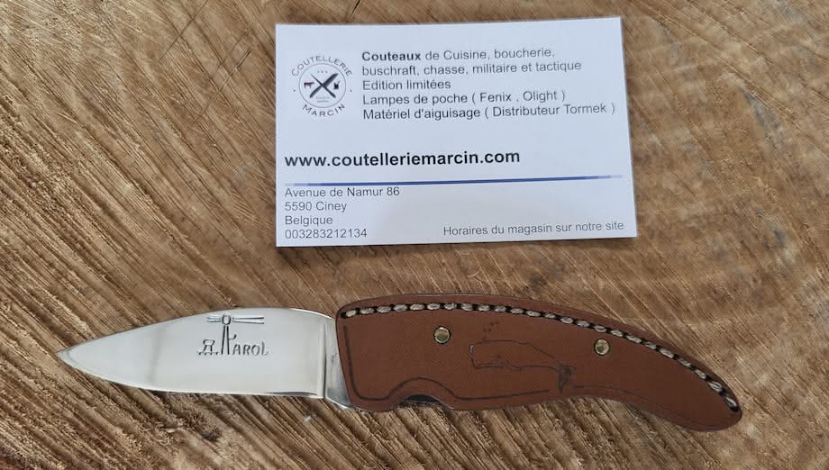 Farol Cuir Brun 08 cm - 